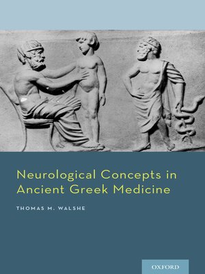 cover image of Neurological Concepts in Ancient Greek Medicine